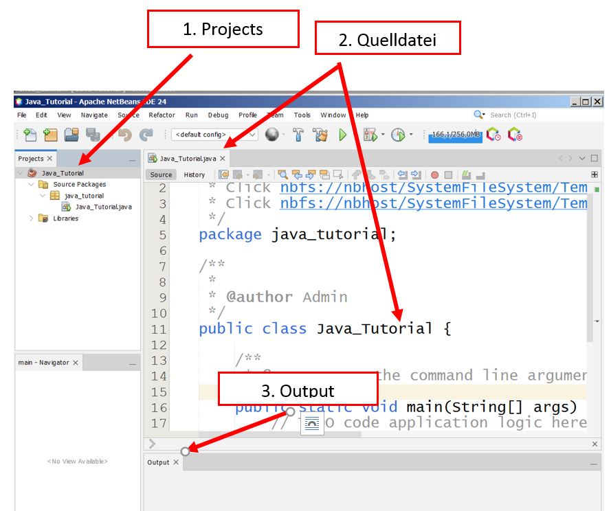 NetBeans IDE Übersicht