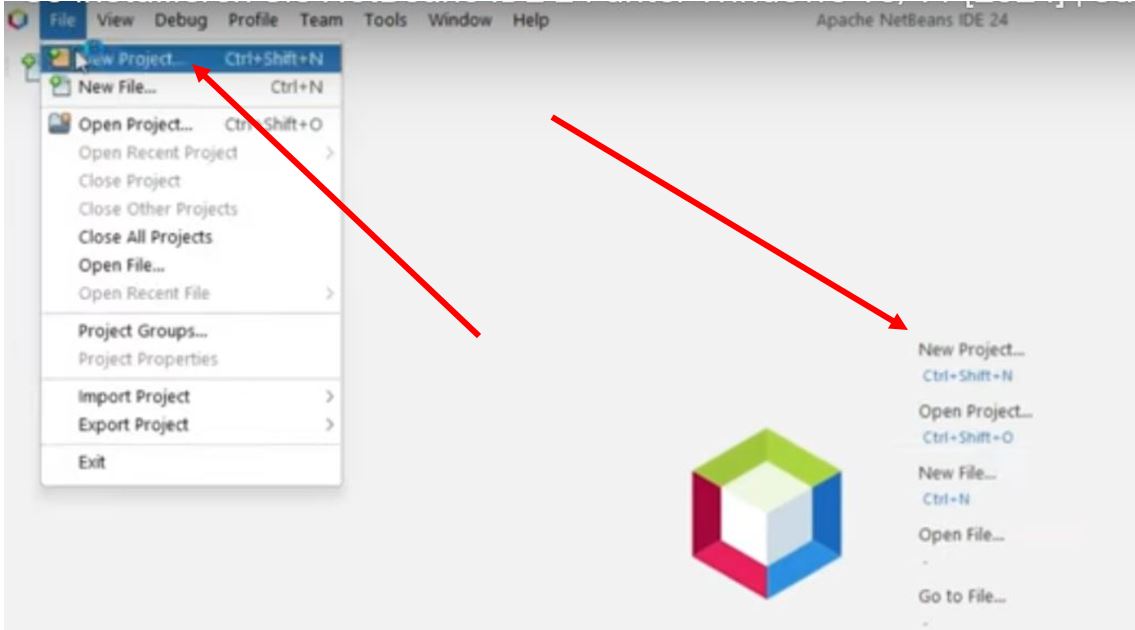Netbeans New Project