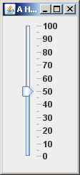 vertical slider