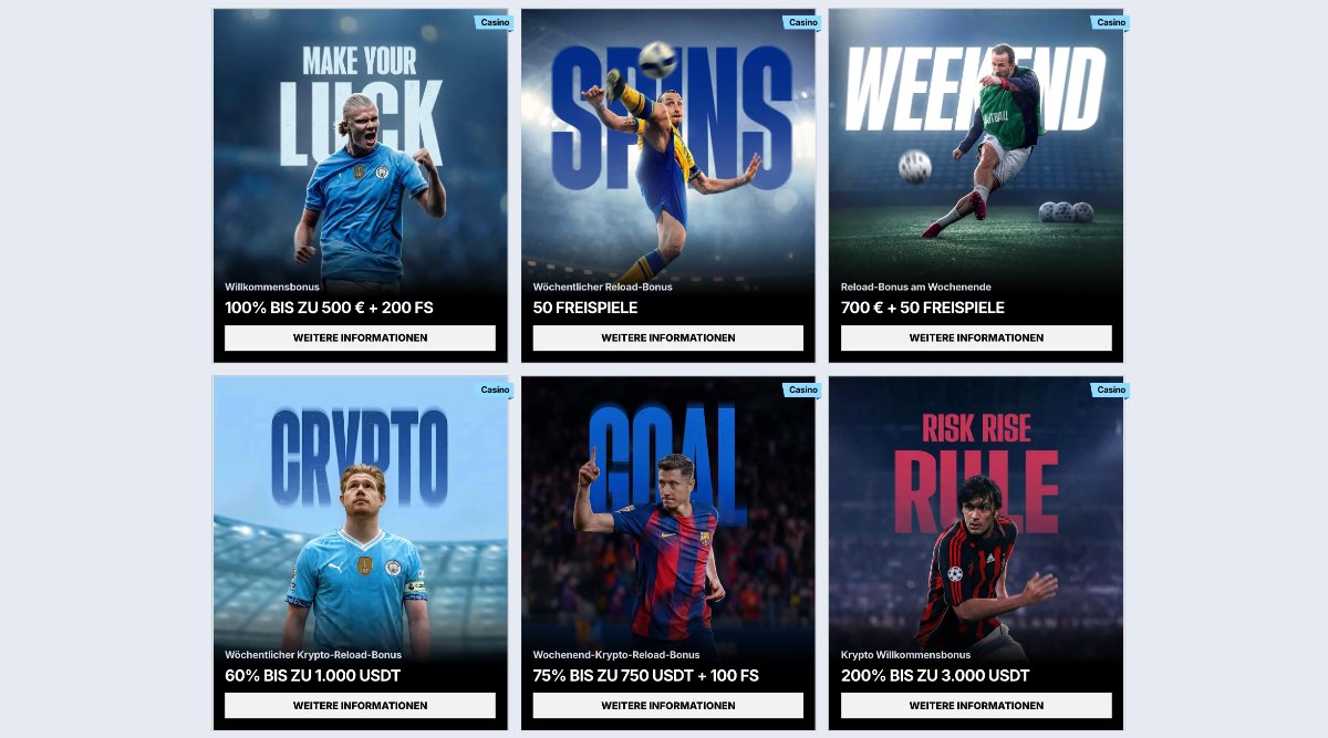 Online Casinos ohne Lizenz Bonis